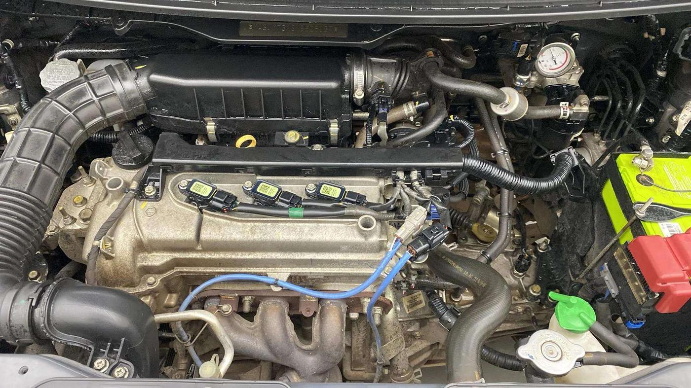 2022 Maruti New Wagon-R LXI CNG (O) 1.0, CNG, Manual, 98,215 km, Engine View