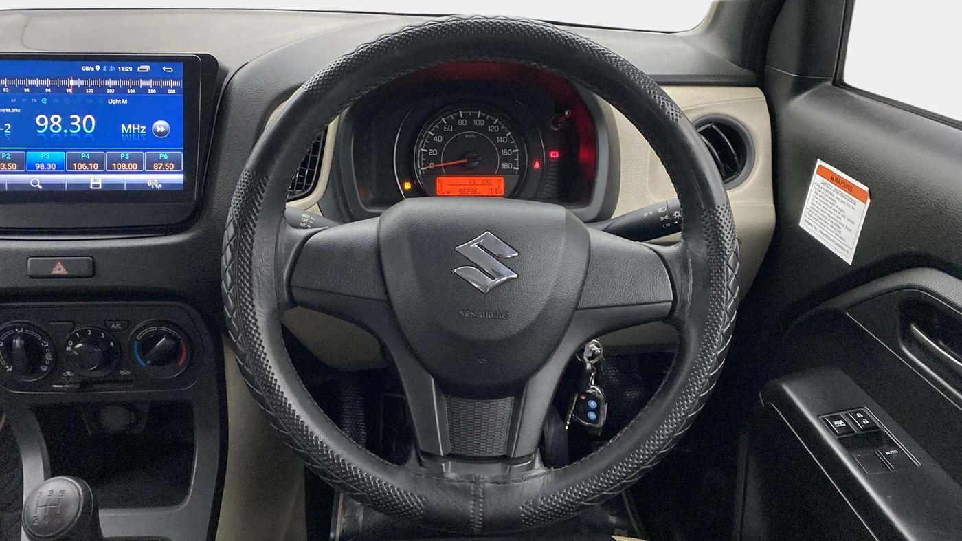 2022 Maruti New Wagon-R LXI CNG (O) 1.0, CNG, Manual, 98,215 km, Steering Wheel Close Up