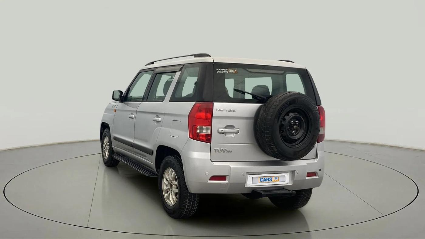 2018 Mahindra TUV300 T8, Diesel, Manual, 89,589 km, Left Back Diagonal