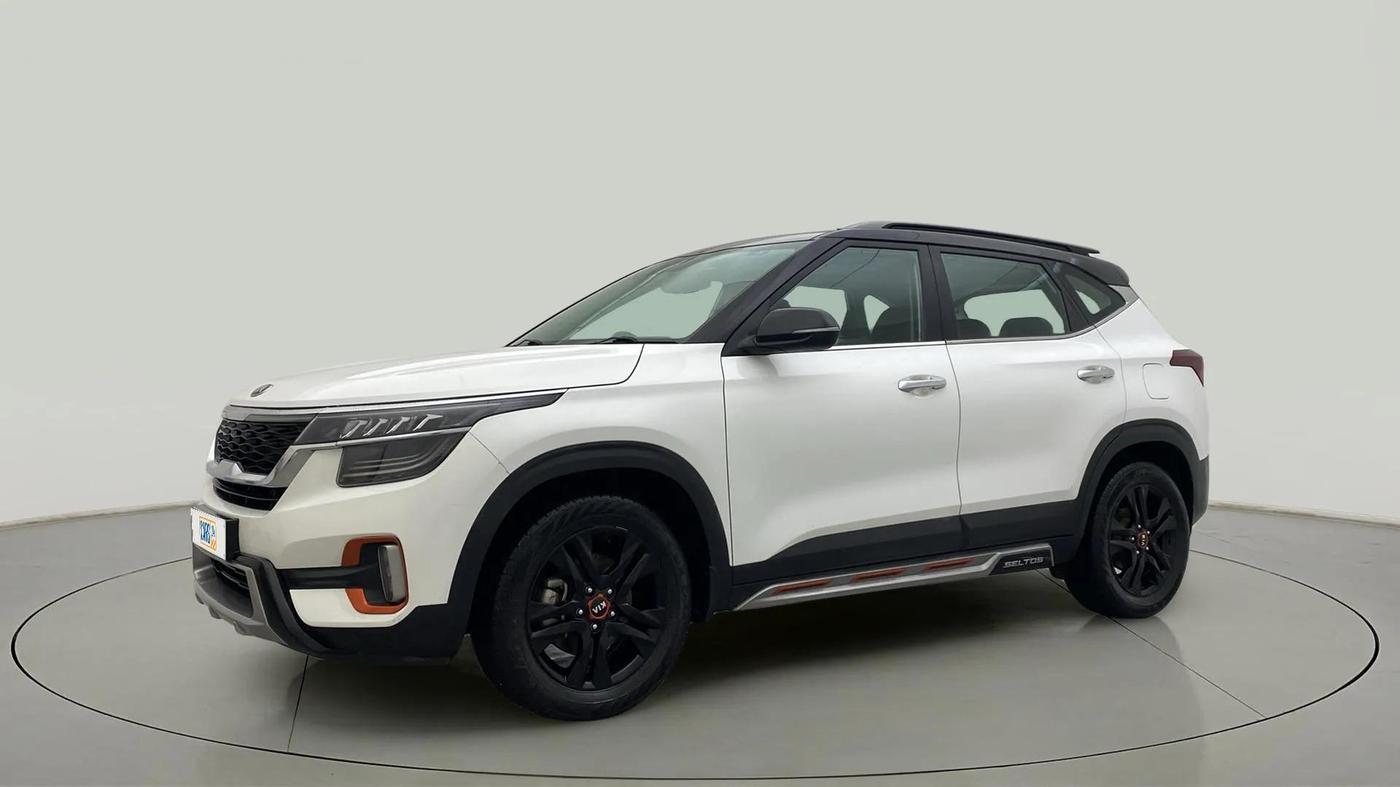 2021 KIA SELTOS HTX ANNIVERSARY EDITION 1.5 PETROL, Petrol, Manual, 46,260 km, Left Front Diagonal