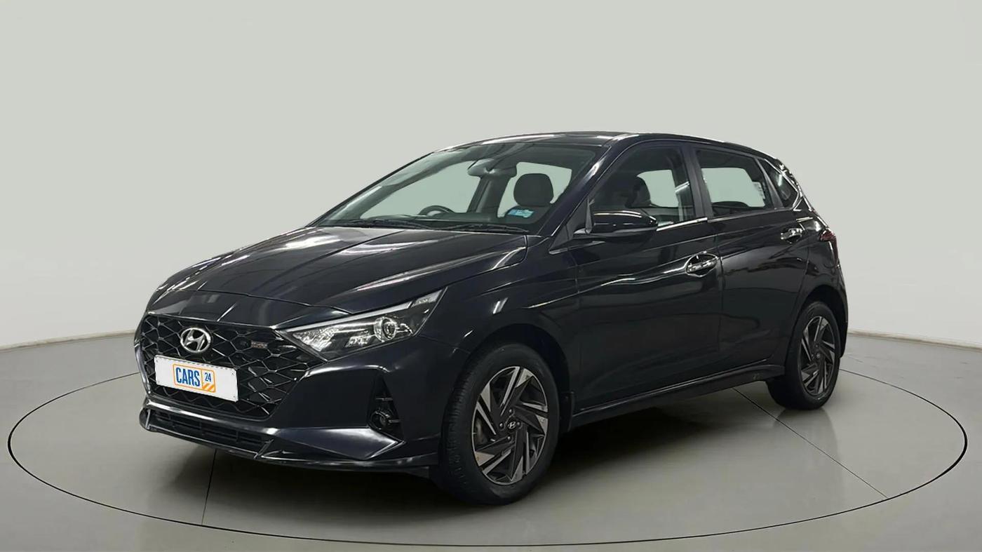 2021 Hyundai NEW I20 Asta 1.0 GDI Turbo IMT, Petrol, Manual, 23,958 km, Left Front Diagonal