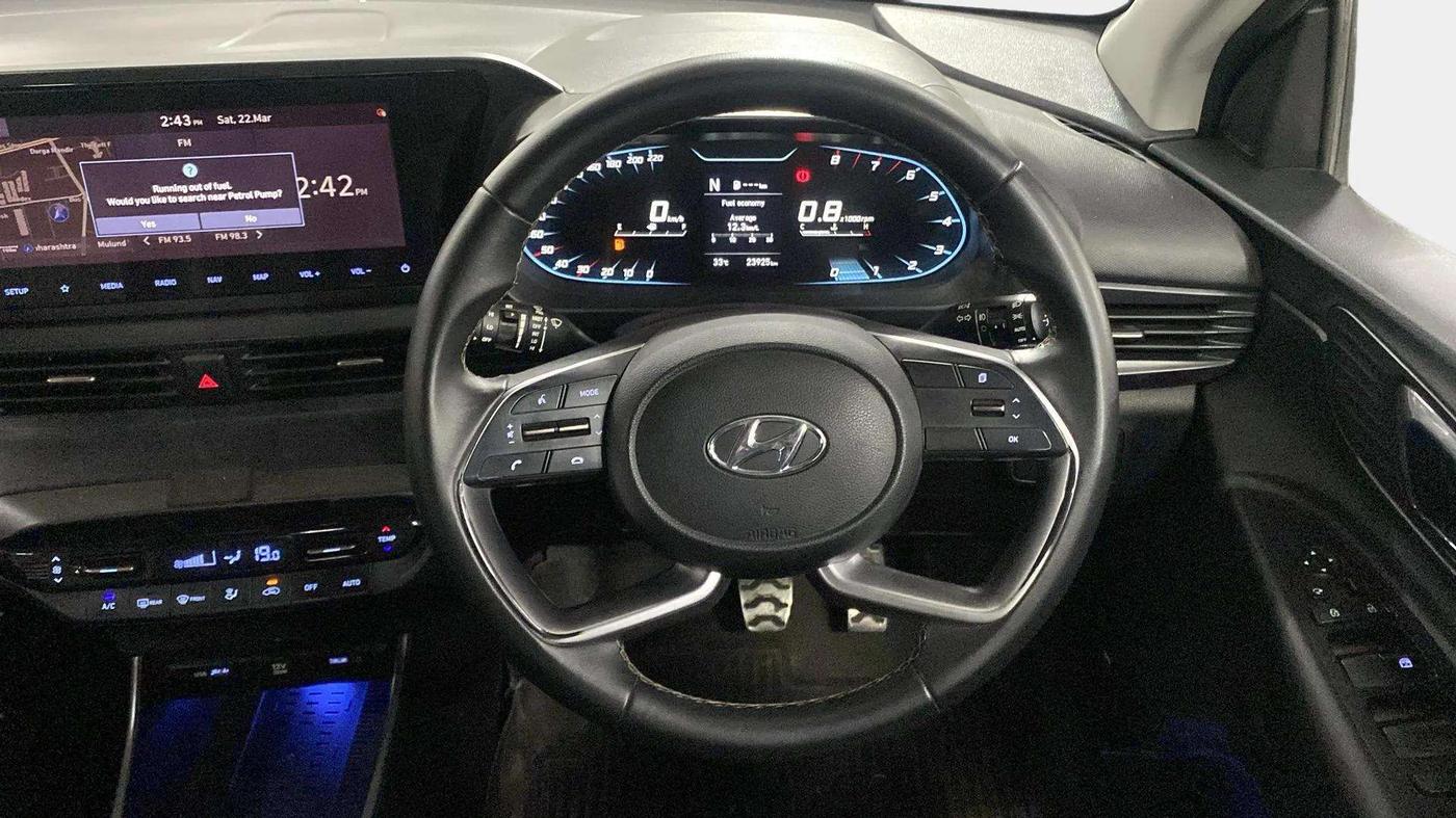 2021 Hyundai NEW I20 Asta 1.0 GDI Turbo IMT, Petrol, Manual, 23,958 km, Steering Wheel Close Up