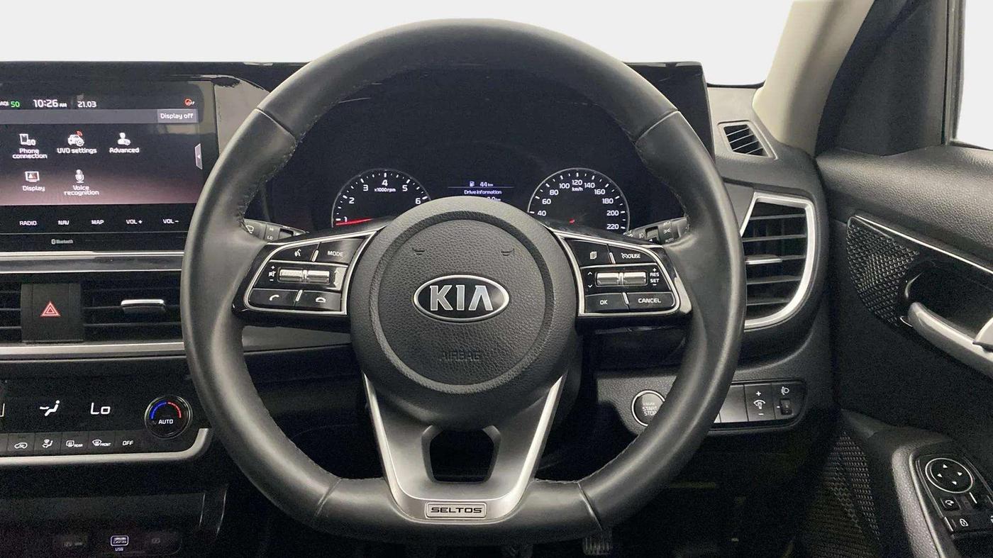 2020 KIA SELTOS HTX ANNIVERSARY EDITION 1.5 PETROL, Petrol, Manual, 34,678 km, Steering Wheel Close Up