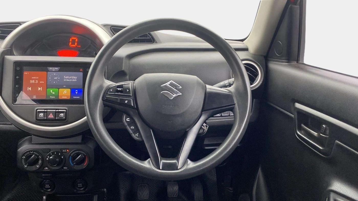 2022 Maruti S PRESSO VXI+, Petrol, Manual, 23,990 km, Steering Wheel Close Up