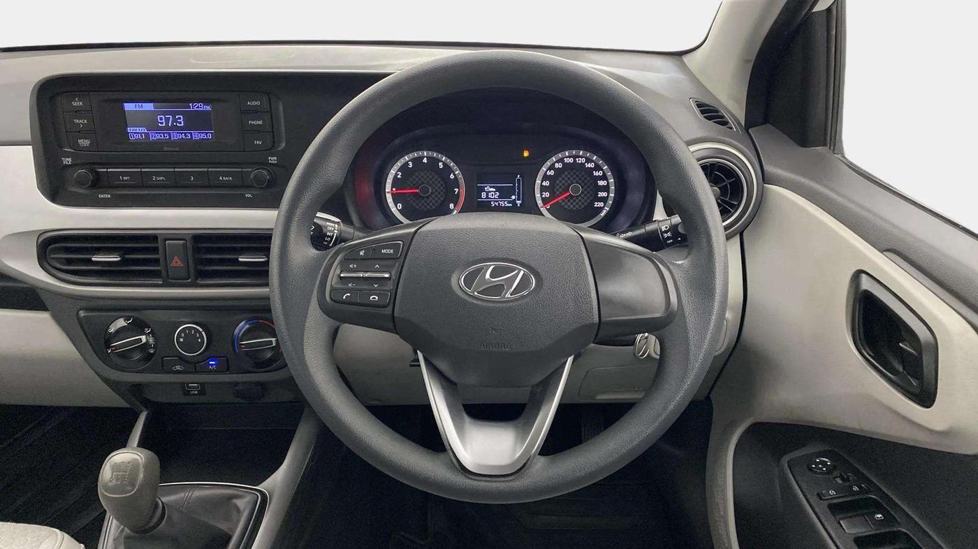 2022 Hyundai GRAND I10 NIOS MAGNA 1.2 KAPPA VTVT, Petrol, Manual, 54,807 km, Steering Wheel Close Up