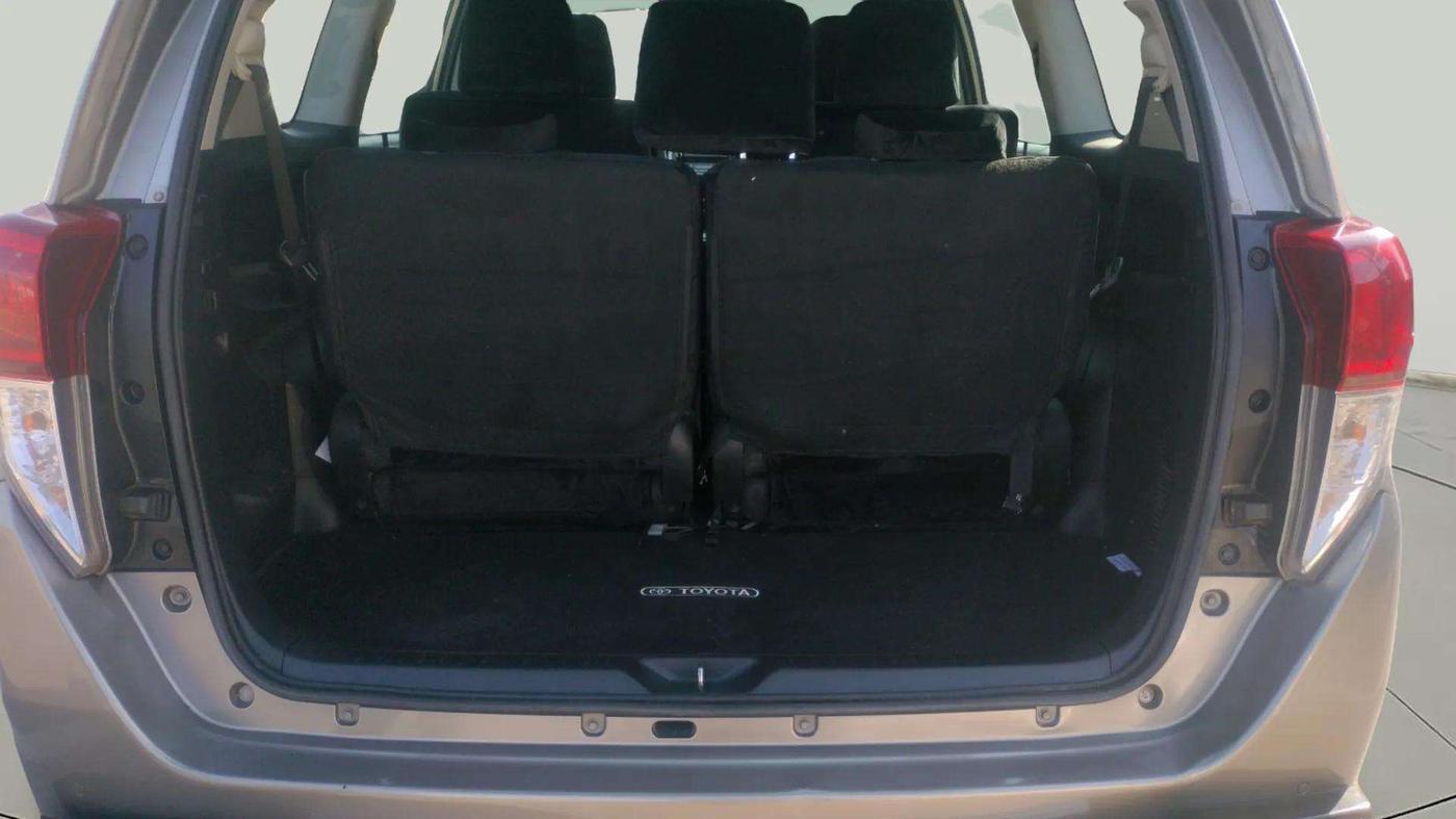 2021 Toyota Innova Crysta 2.4 VX 7 STR, Diesel, Manual, 1,12,786 km, Boot Inside