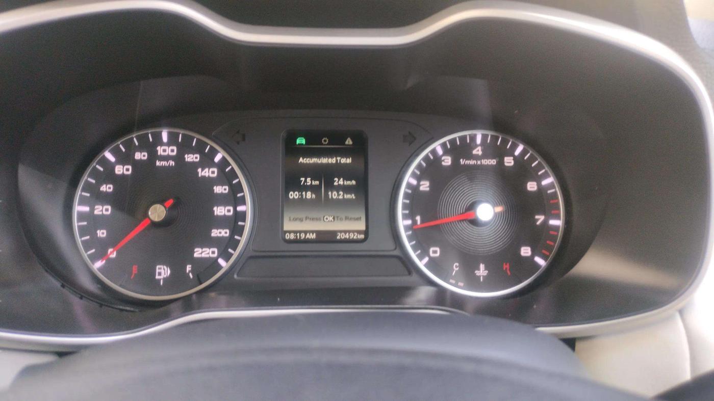 2022 MG ASTOR SUPER EX 1.5 MT, Petrol, Manual, 20,485 km, Odometer Image