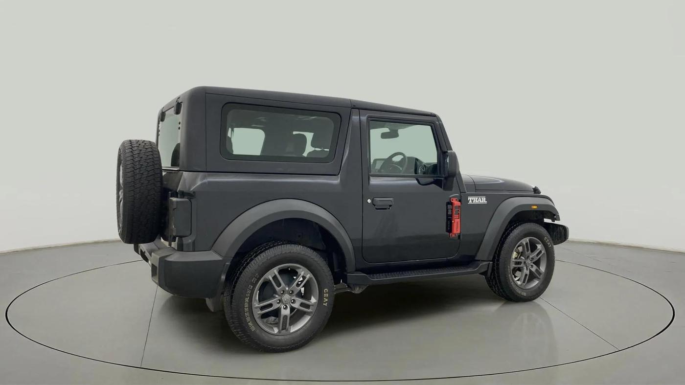 2023 Mahindra Thar LX P 2WD AT HT, Petrol, Automatic, 12,376 km, Right Back Diagonal