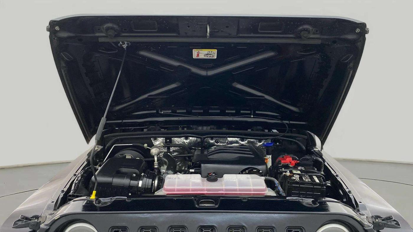2023 Mahindra Thar LX P 2WD AT HT, Petrol, Automatic, 12,376 km, Open Bonet