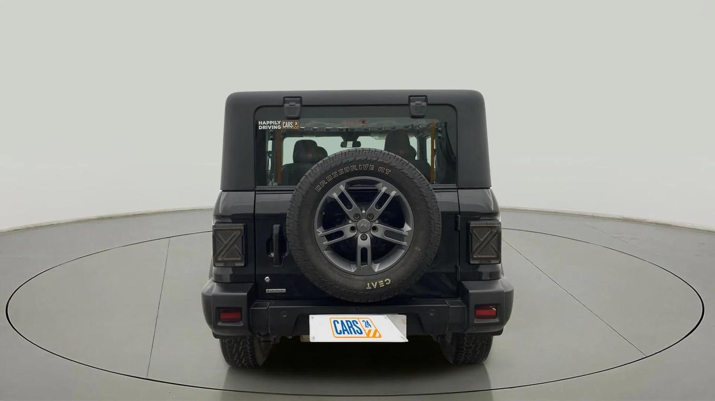 2023 Mahindra Thar LX P 2WD AT HT, Petrol, Automatic, 12,376 km, Back/Rear
