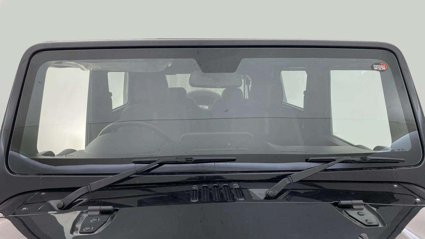 2023 Mahindra Thar LX P 2WD AT HT, Petrol, Automatic, 12,376 km, Front Windshield