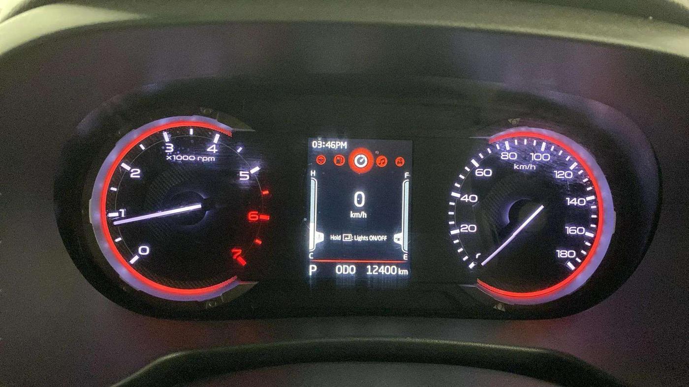 2023 Mahindra Thar LX P 2WD AT HT, Petrol, Automatic, 12,376 km, Odometer Image