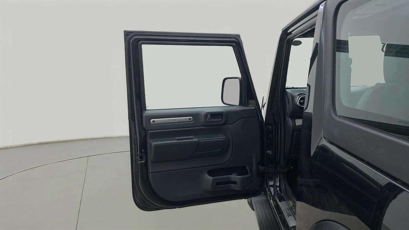 2023 Mahindra Thar LX P 2WD AT HT, Petrol, Automatic, 12,376 km, LHS Front Door