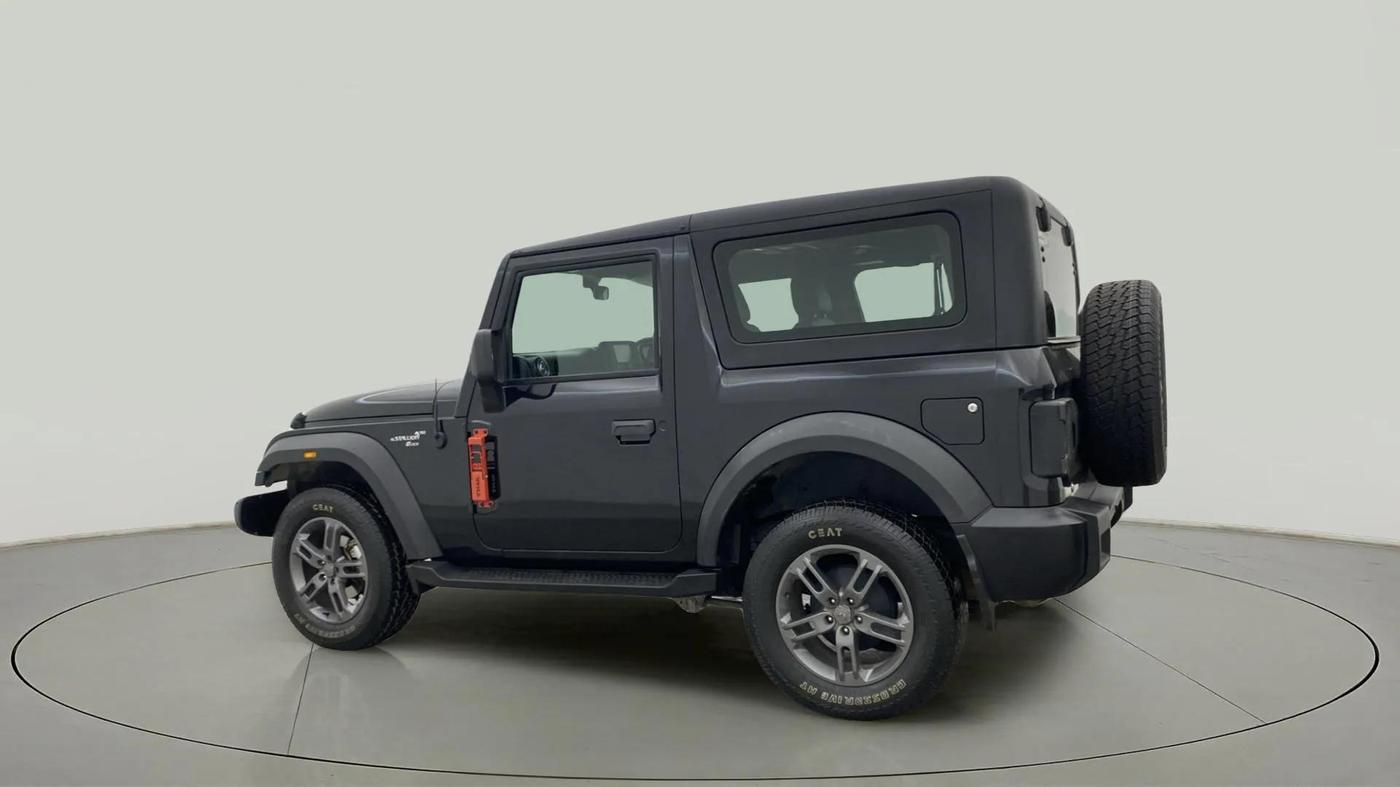 2023 Mahindra Thar LX P 2WD AT HT, Petrol, Automatic, 12,376 km, Left Back Diagonal