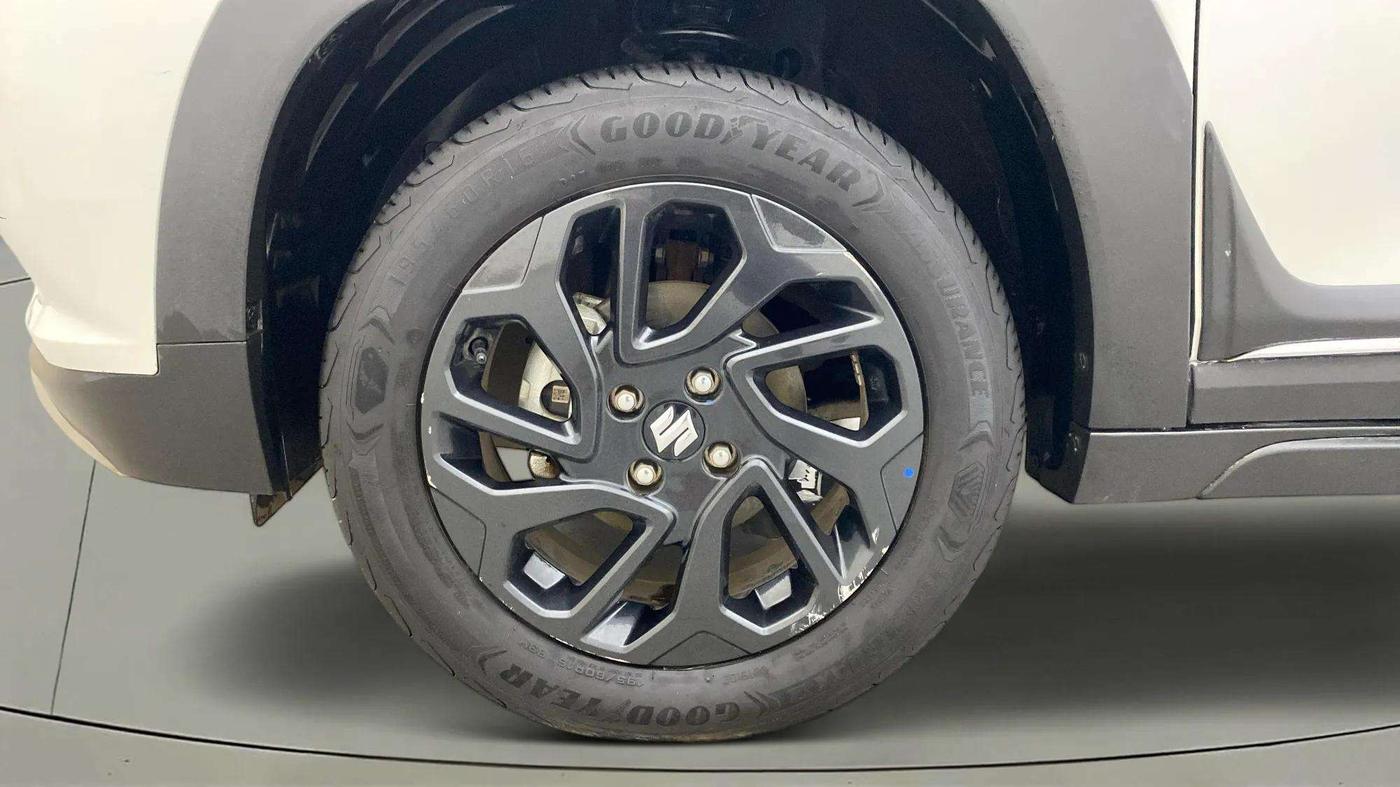 2023 Maruti FRONX DELTA PLUS 1.2L AGS, Petrol, Automatic, 12,256 km, Left Front Wheel