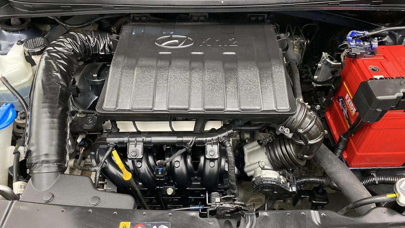 2021 Hyundai GRAND I10 NIOS MAGNA 1.2 KAPPA VTVT, Petrol, Manual, 45,789 km, Engine View