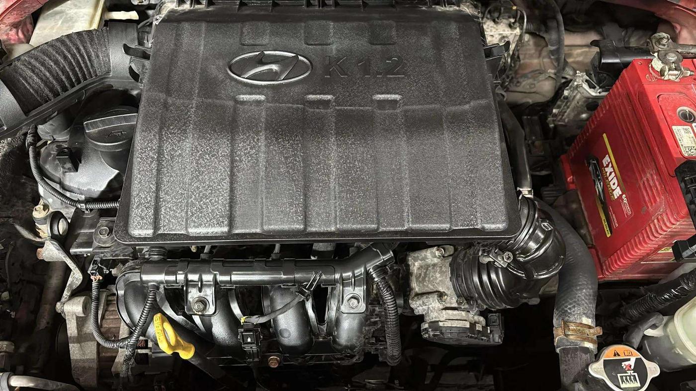 2014 Hyundai Xcent S (O) 1.2, Petrol, Manual, 84,641 km, Engine View