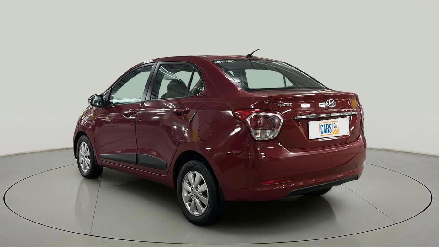 2014 Hyundai Xcent S (O) 1.2, Petrol, Manual, 84,641 km, Left Back Diagonal