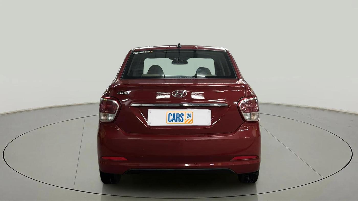 2014 Hyundai Xcent S (O) 1.2, Petrol, Manual, 84,641 km, Back/Rear