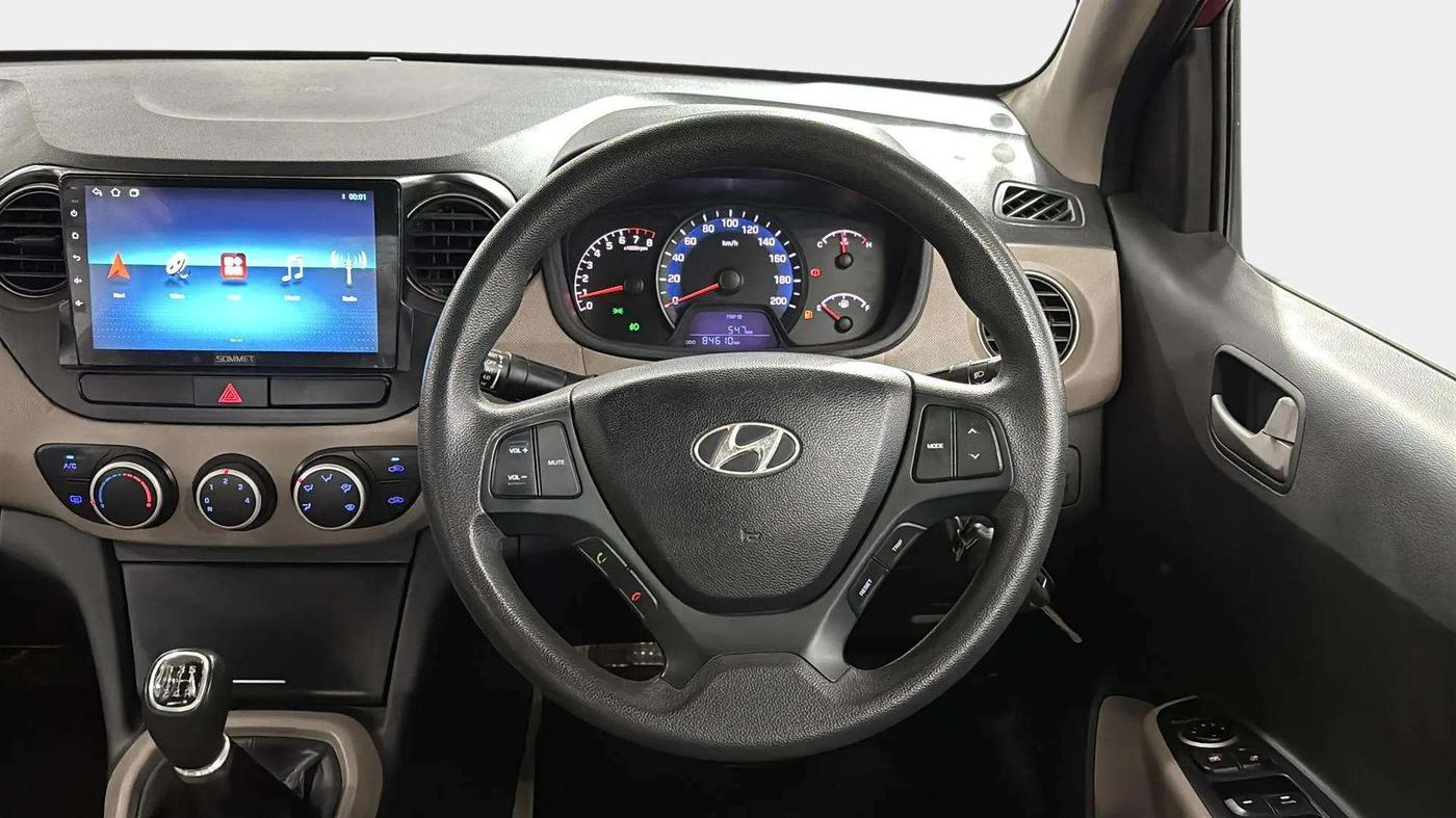 2014 Hyundai Xcent S (O) 1.2, Petrol, Manual, 84,641 km, Steering Wheel Close Up