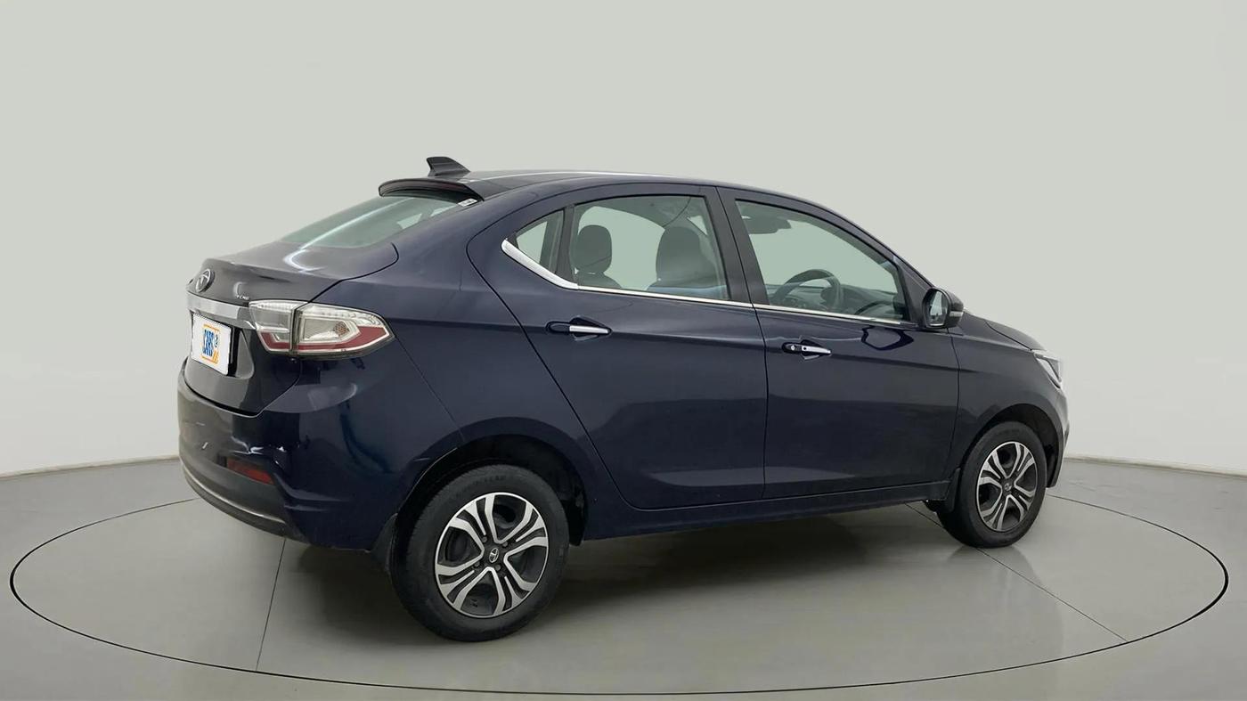 2022 Tata TIGOR XZ PLUS CNG, CNG, Manual, 36,876 km, Right Back Diagonal