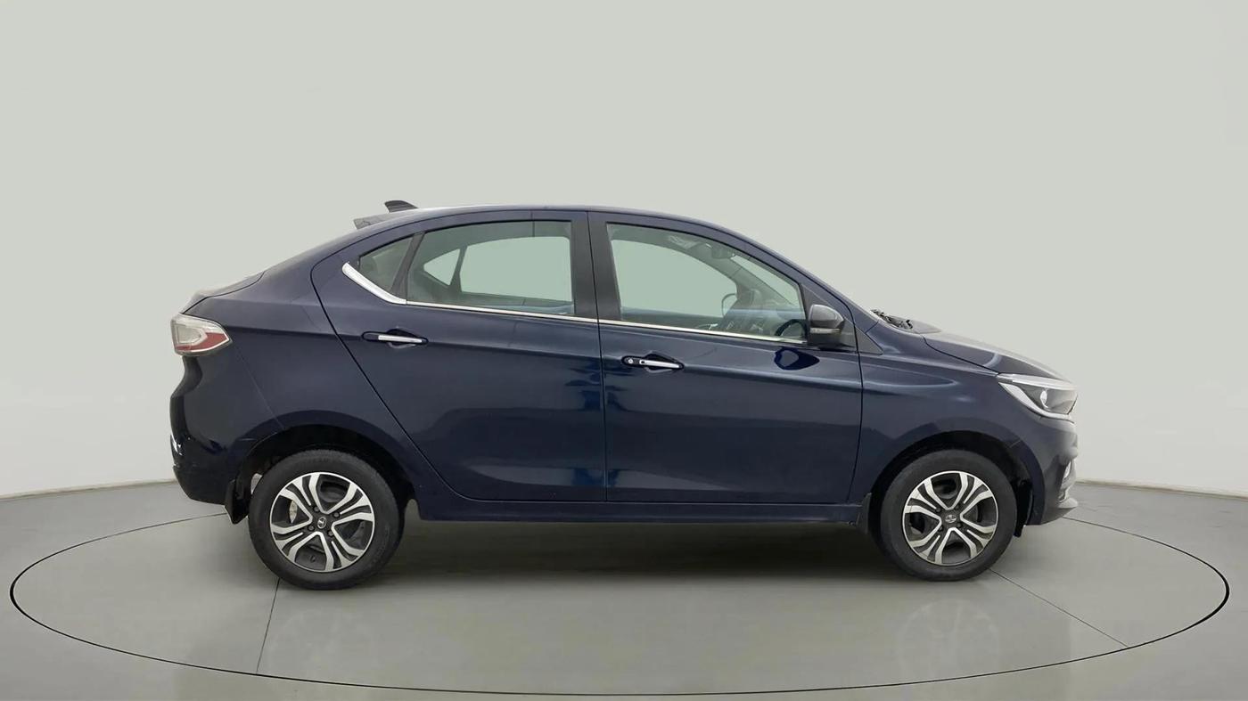 2022 Tata TIGOR XZ PLUS CNG, CNG, Manual, 36,876 km, Right Side View