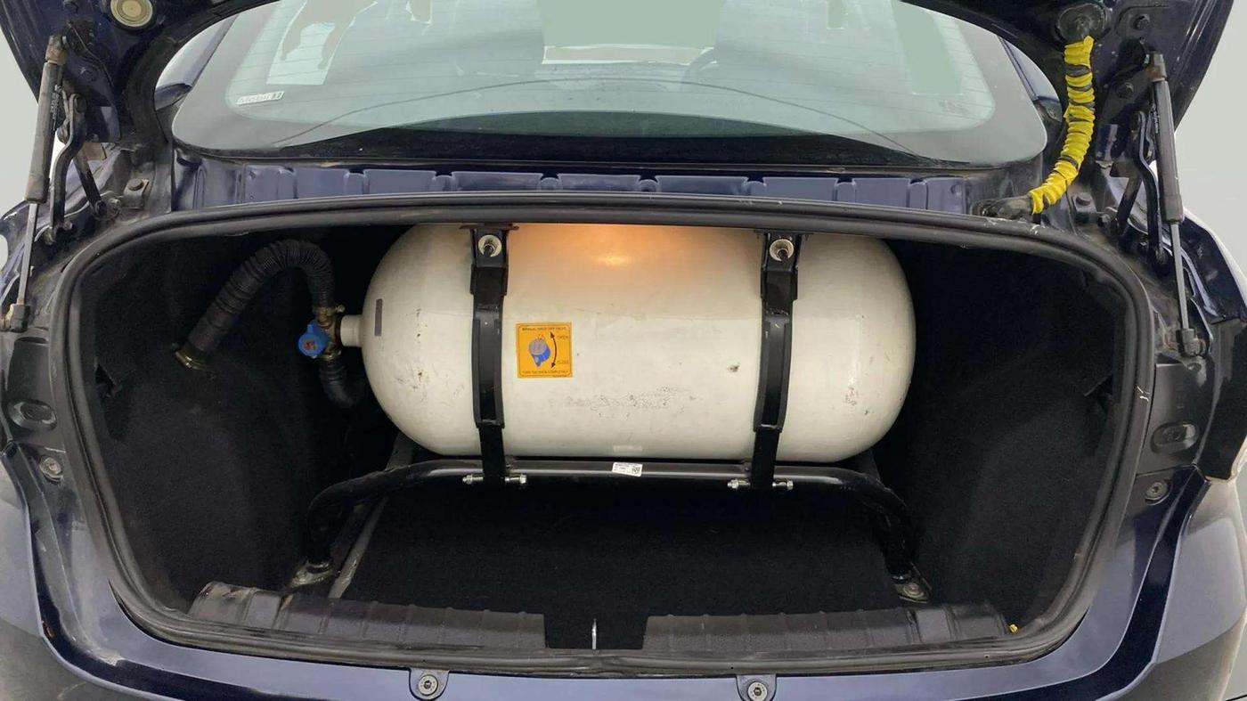 2022 Tata TIGOR XZ PLUS CNG, CNG, Manual, 36,876 km, Boot Inside