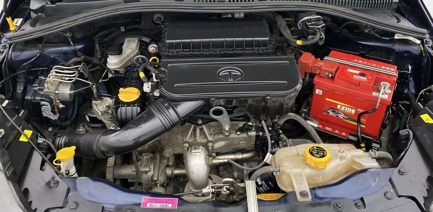 2022 Tata TIGOR XZ PLUS CNG, CNG, Manual, 36,876 km, Engine View