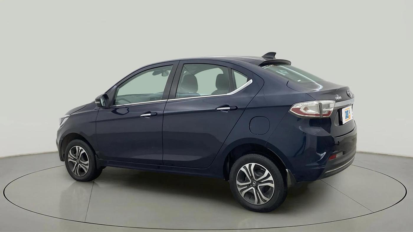 2022 Tata TIGOR XZ PLUS CNG, CNG, Manual, 36,876 km, Left Back Diagonal