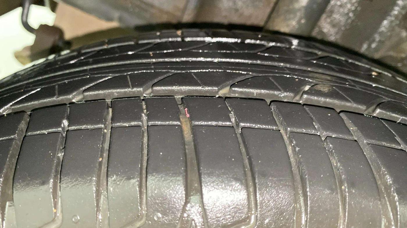 2021 Tata Tiago XZ PLUS PETROL, Petrol, Manual, 27,021 km, Right Rear Tyre Tread