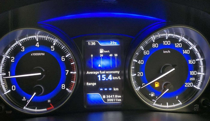 2020 Maruti Baleno ZETA PETROL 1.2, Petrol, Manual, 30,633 km, Odometer Image