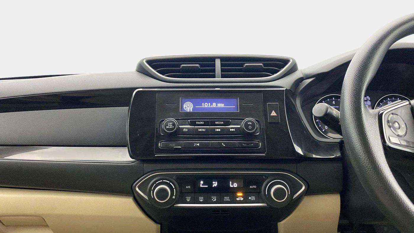 2018 Honda Amaze 1.2L I-VTEC V CVT, Petrol, Automatic, 38,367 km, Air Conditioner