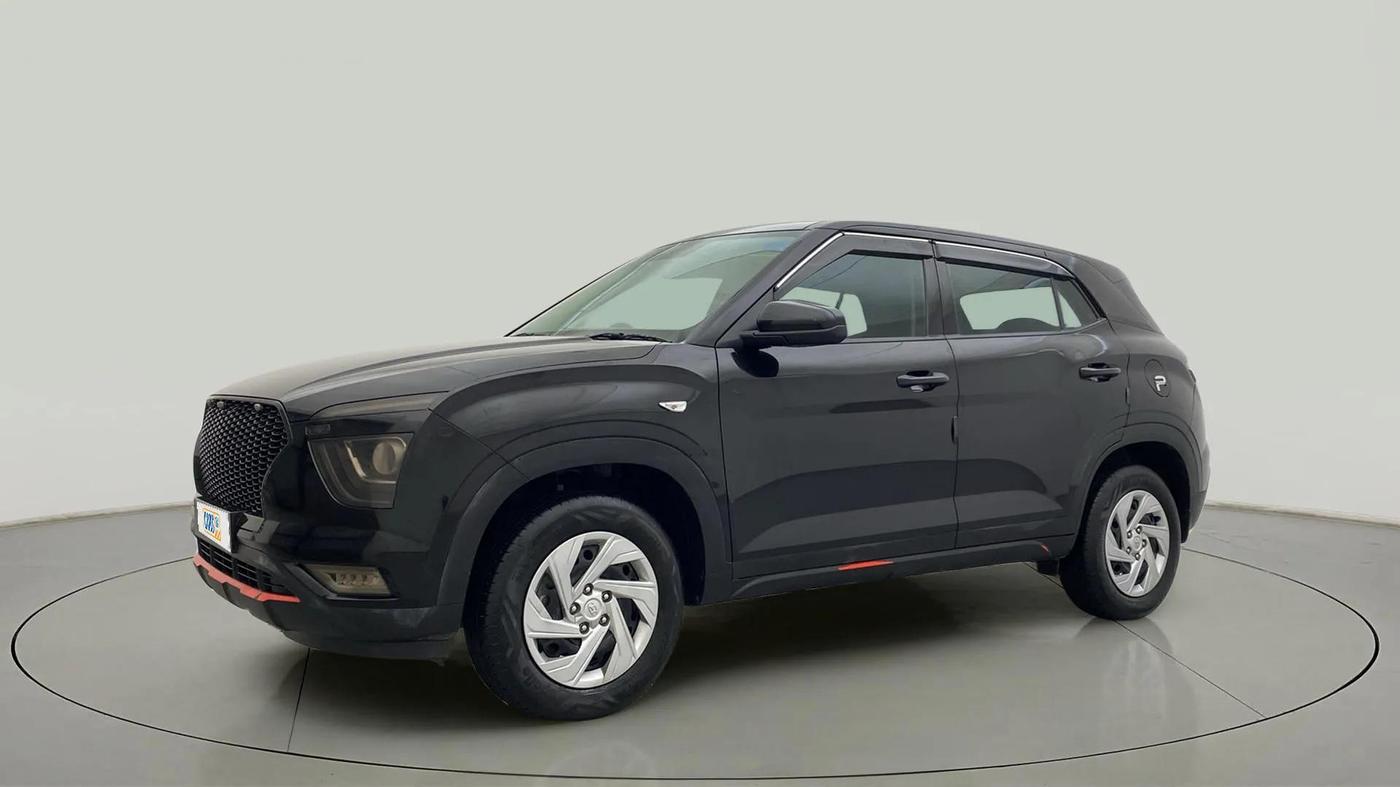 2022 Hyundai Creta E 1.5 PETROL, Petrol, Manual, 12,765 km, Left Front Diagonal
