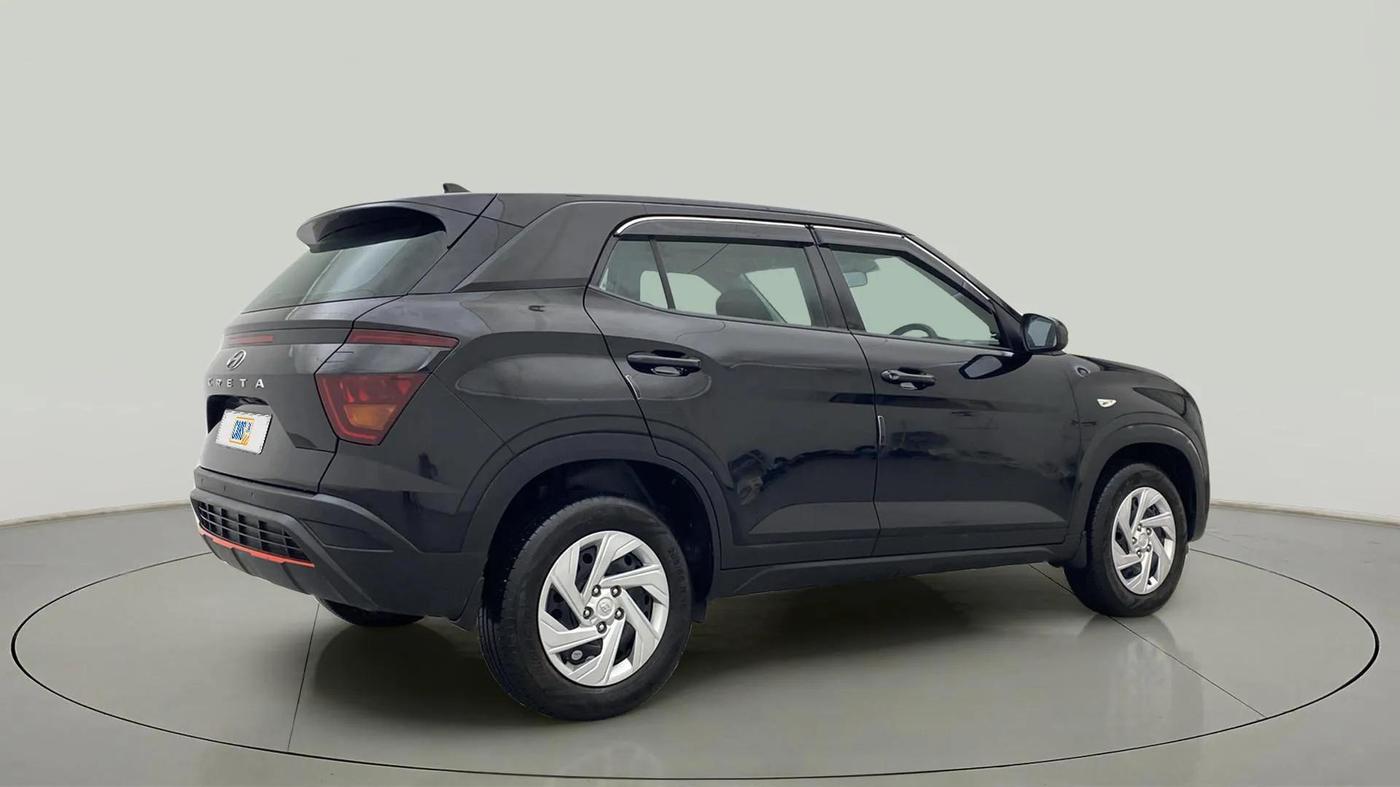 2022 Hyundai Creta E 1.5 PETROL, Petrol, Manual, 12,765 km, Right Back Diagonal