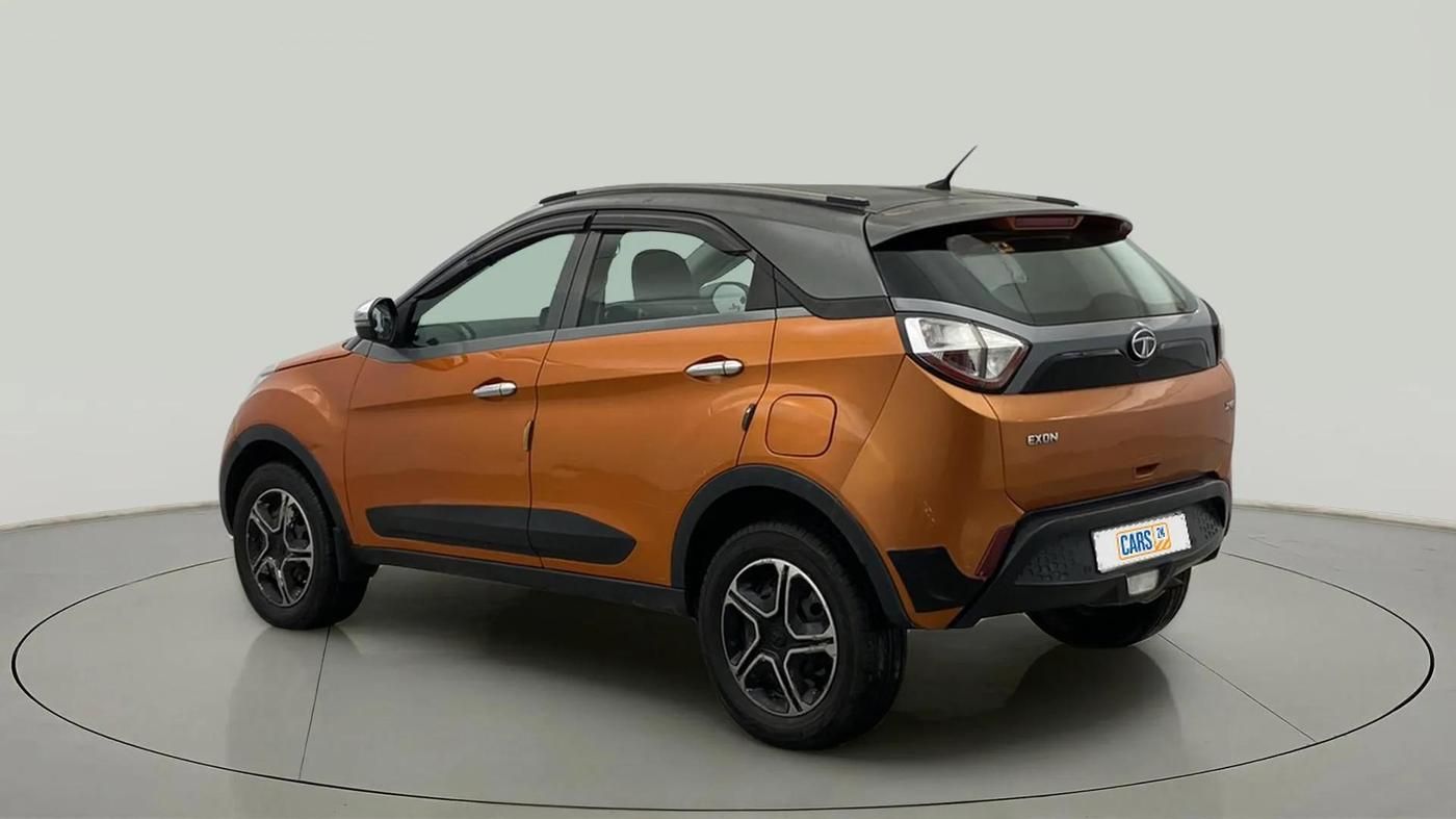 2019 Tata NEXON XMA PETROL, Petrol, Automatic, 53,728 km, Left Back Diagonal