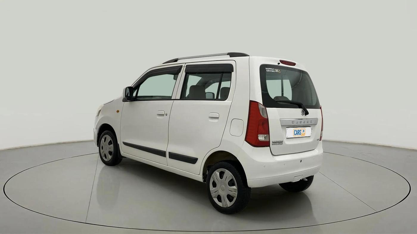 2017 Maruti Wagon R 1.0 VXI, Petrol, Manual, 64,327 km, Left Back Diagonal