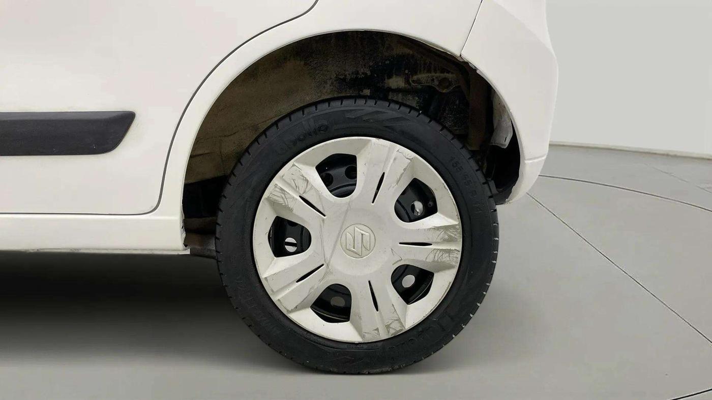 2017 Maruti Wagon R 1.0 VXI, Petrol, Manual, 64,327 km, Left Rear Wheel