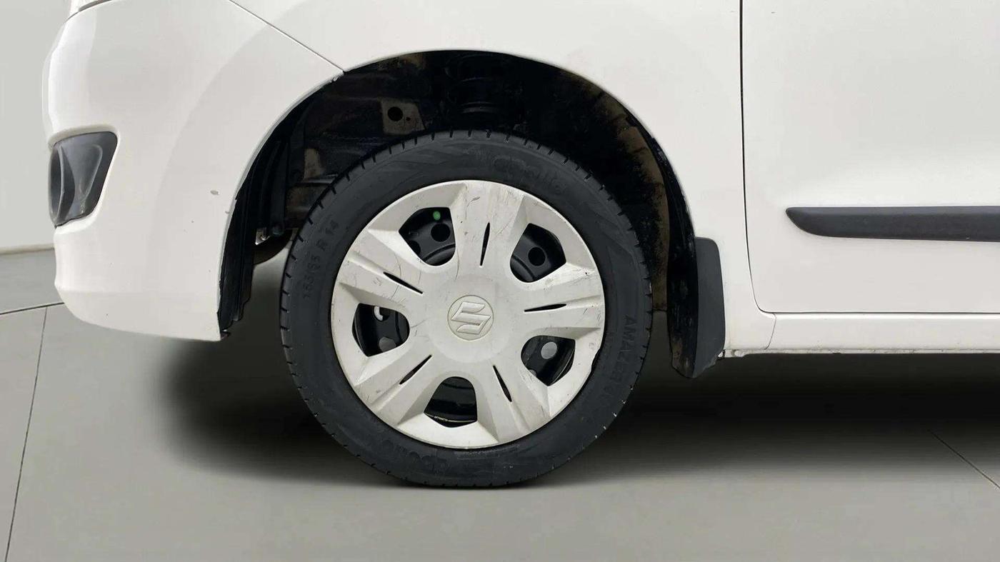 2017 Maruti Wagon R 1.0 VXI, Petrol, Manual, 64,327 km, Left Front Wheel