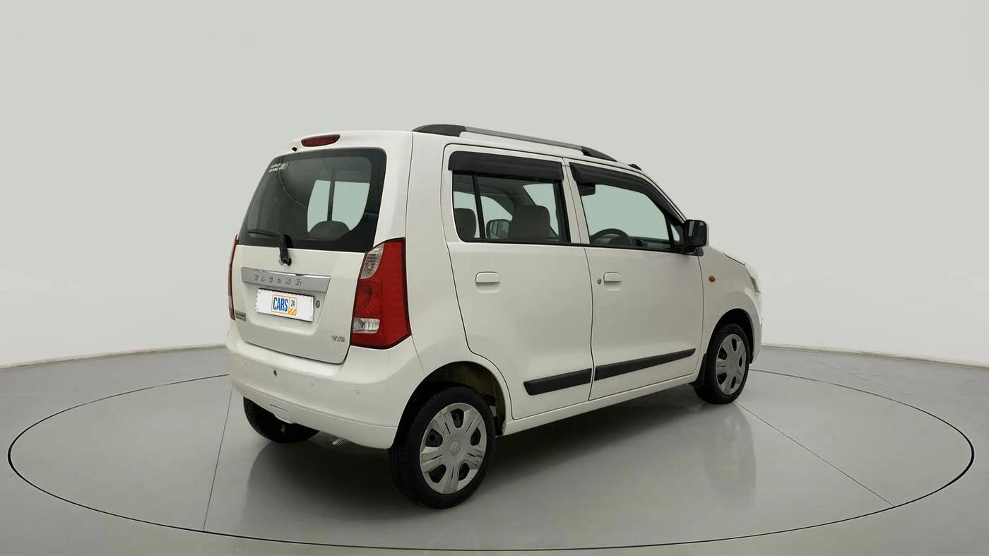 2017 Maruti Wagon R 1.0 VXI, Petrol, Manual, 64,327 km, Right Back Diagonal