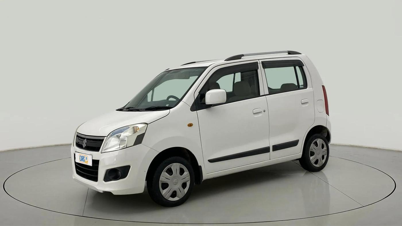 2017 Maruti Wagon R 1.0 VXI, Petrol, Manual, 64,327 km, Left Front Diagonal