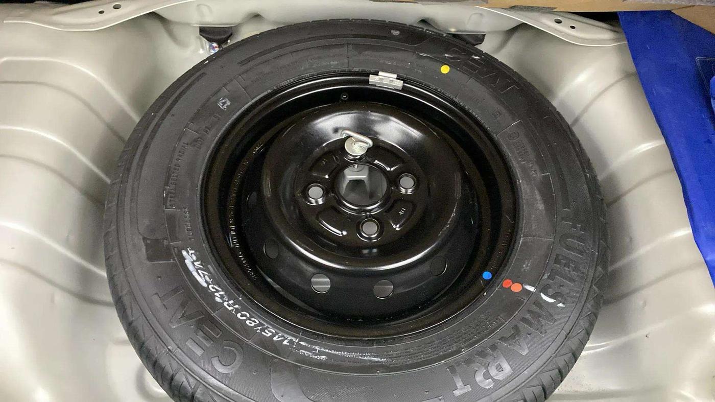 2022 Maruti Alto VXI, CNG, Manual, 14,142 km, Spare Tyre