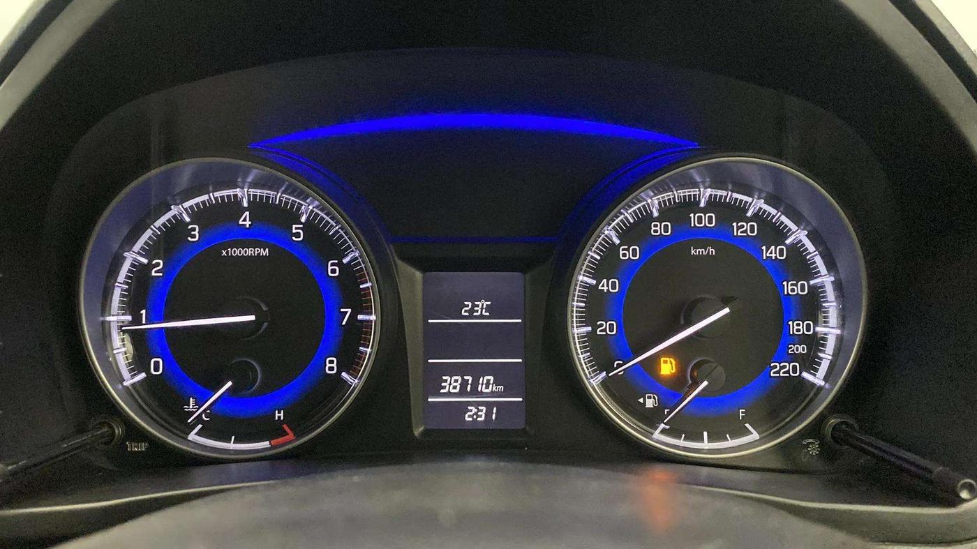 2018 Maruti Baleno DELTA PETROL 1.2, Petrol, Manual, 38,761 km, Odometer Image