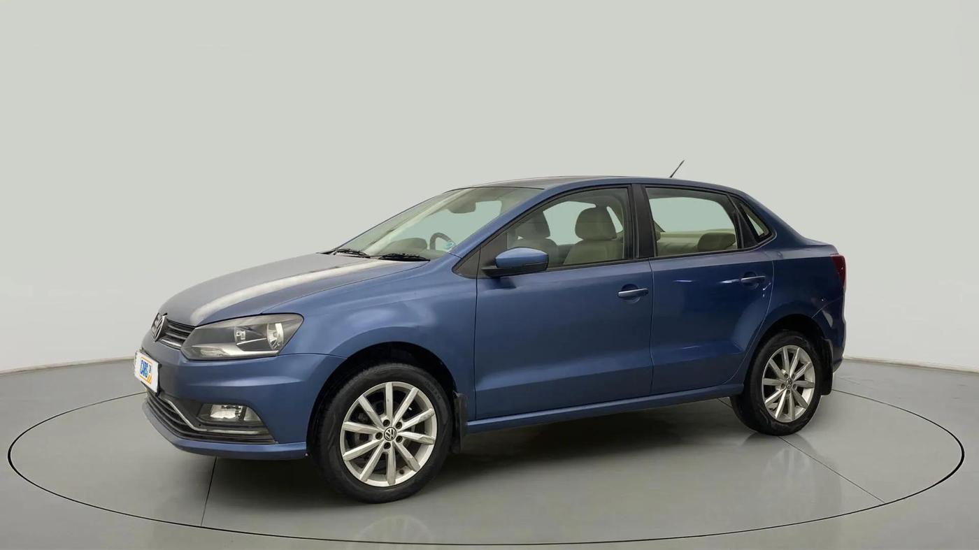 2017 Volkswagen Ameo HIGHLINE1.2L PLUS 16 ALLOY, Petrol, Manual, 28,060 km, Left Front Diagonal