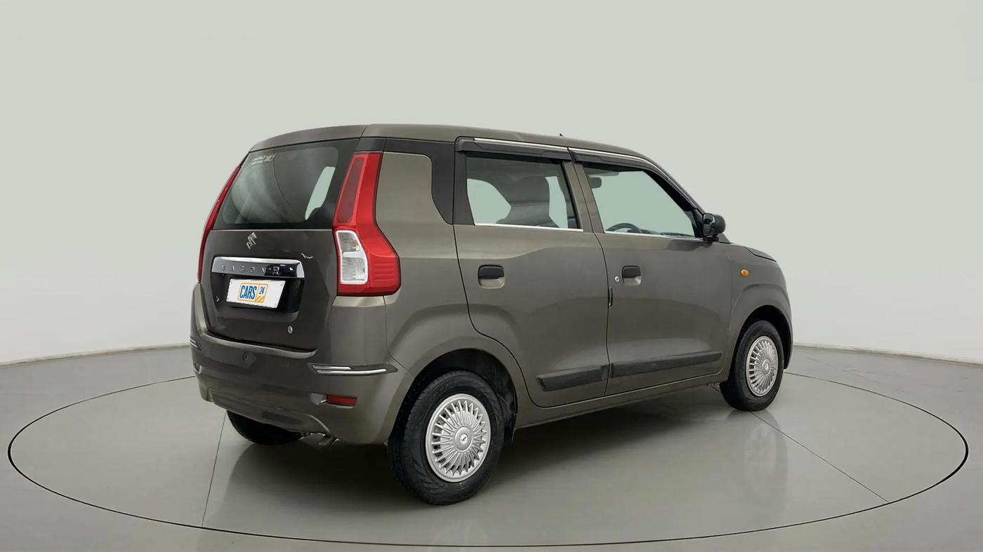 2019 Maruti New Wagon-R LXI CNG 1.0, CNG, Manual, 35,658 km, Right Back Diagonal