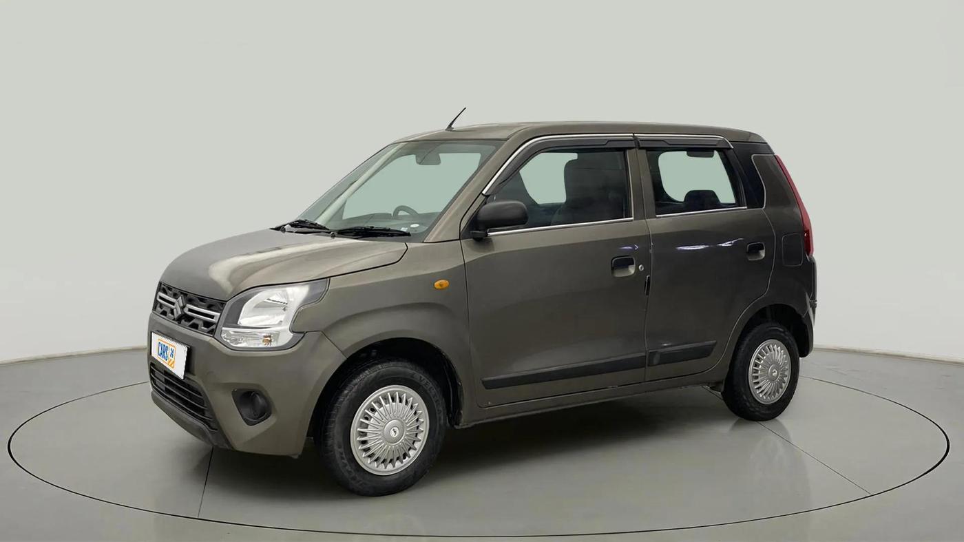 2019 Maruti New Wagon-R LXI CNG 1.0, CNG, Manual, 35,658 km, Left Front Diagonal