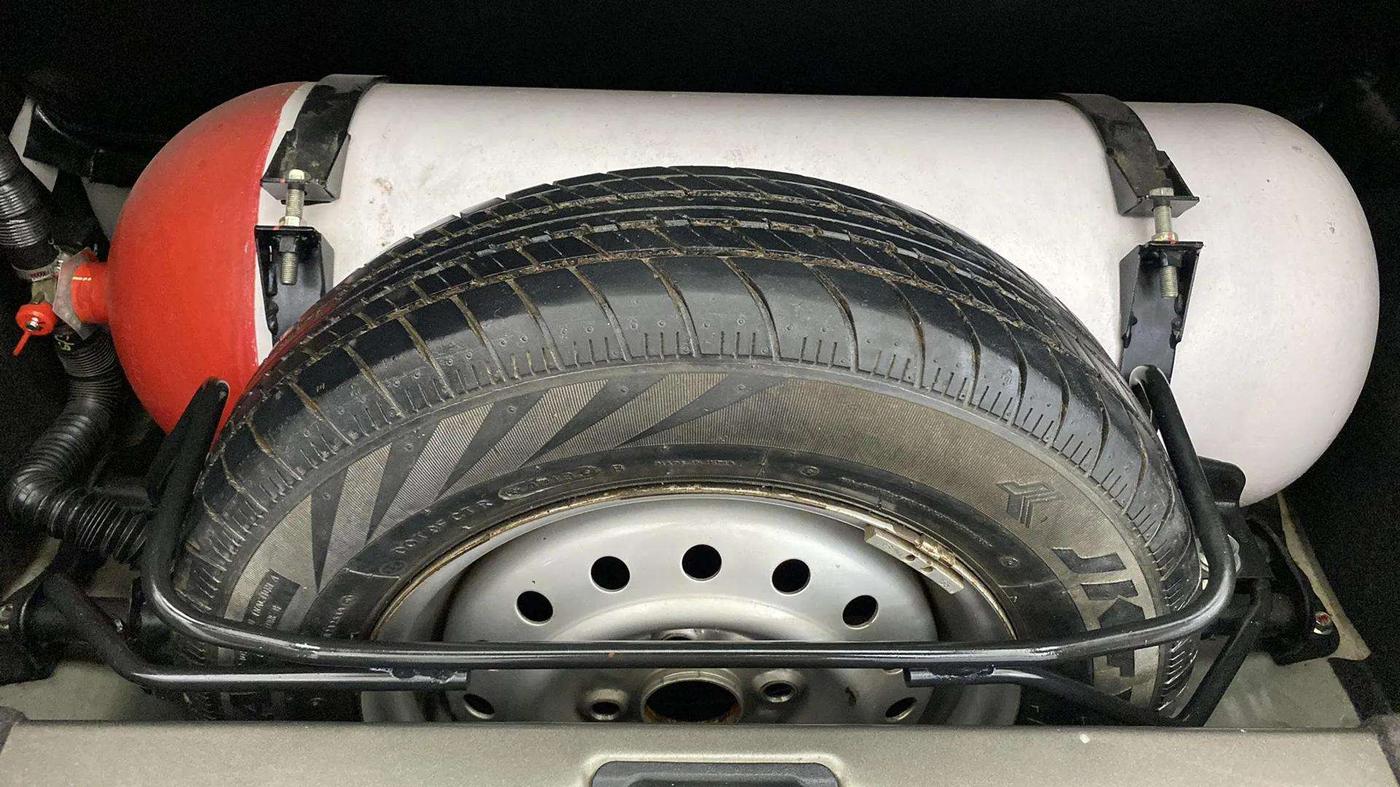 2019 Maruti New Wagon-R LXI CNG 1.0, CNG, Manual, 35,658 km, Spare Tyre