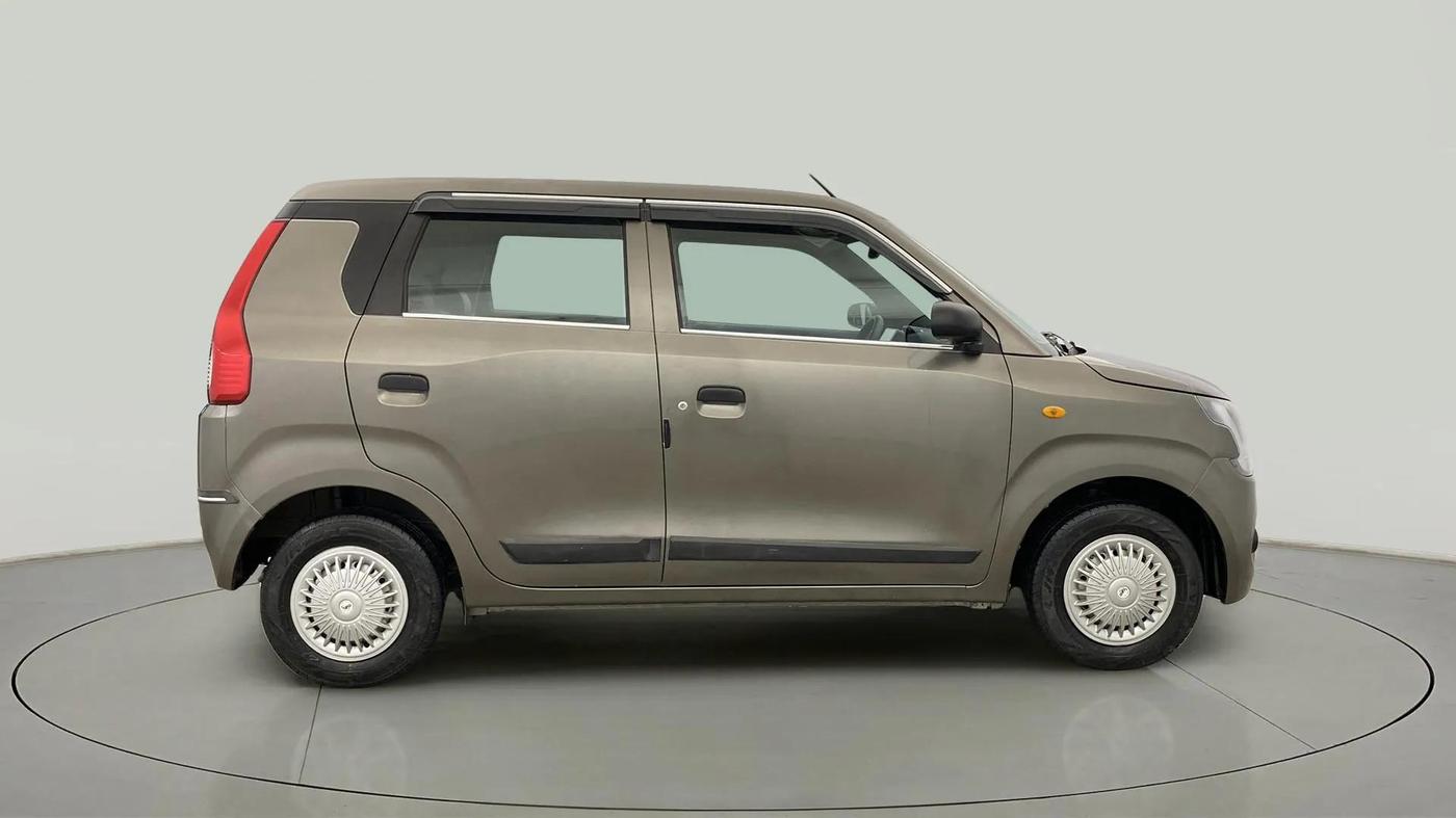 2019 Maruti New Wagon-R LXI CNG 1.0, CNG, Manual, 35,658 km, Right Side View