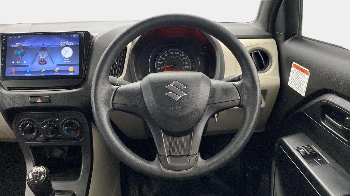 2019 Maruti New Wagon-R LXI CNG 1.0, CNG, Manual, 35,658 km, Steering Wheel Close Up