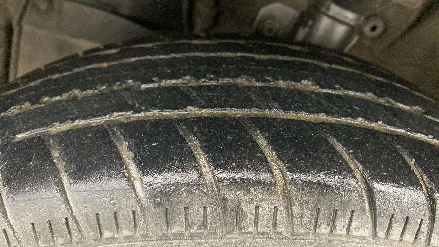 2019 Maruti New Wagon-R LXI CNG 1.0, CNG, Manual, 35,658 km, Left Front Tyre Tread