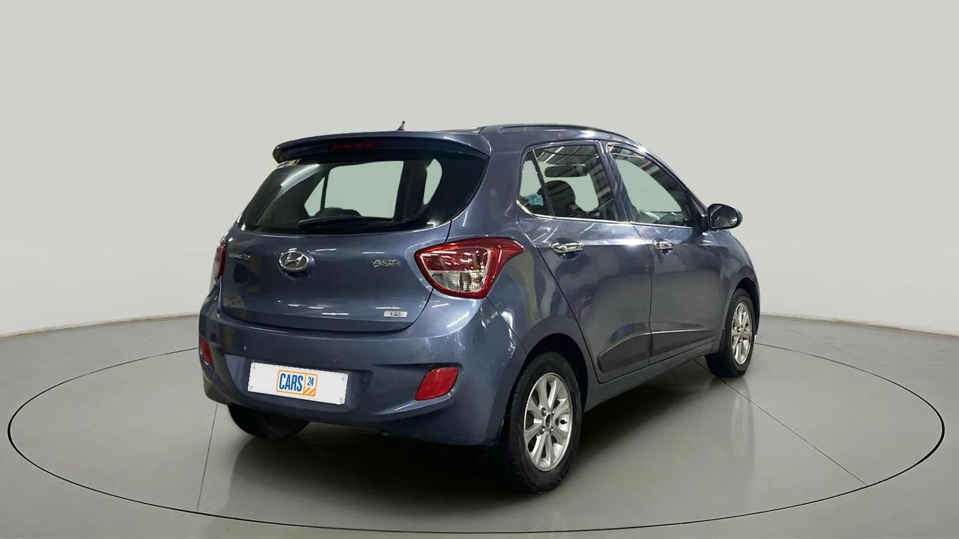2015 Hyundai Grand i10 ASTA 1.2 KAPPA VTVT, CNG, Manual, 53,062 km, Right Back Diagonal